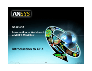 ANSYS Workbench & CFX Workflow Training Manual