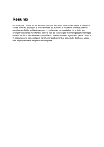 Intelig&ecirc;ncia Artificial: Resumo de Benef&iacute;cios e Desafios