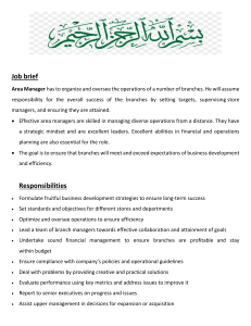 Choppers Salon Expansion Plan & Area Manager Job