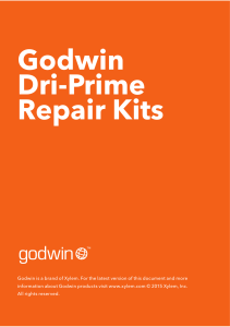 Godwin Dri-Prime Repair Kits: CD, HL, NC Series & Maintenance Guide