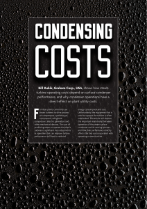 Condensing Costs: Steam Turbine & Condenser Performance in Fertilizer Plants