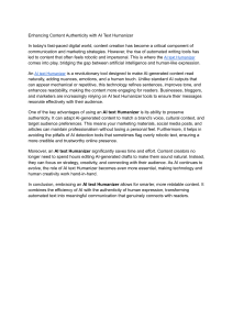 AI Text Humanizer: Enhance Content Authenticity