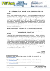 Consumer Misbehavior in Chain Stores Model
