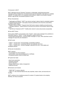 Introduction to MQTT: Lightweight Messaging Protocol for IoT