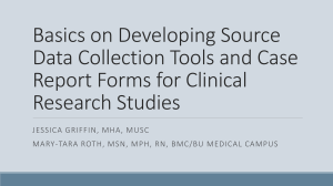 Clinical Research Data Collection: CRFs, Source Data & ALCOA-C Basics
