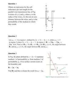 Electromagnetism Problems: Inductance & Magnetic Field Boundary Conditions