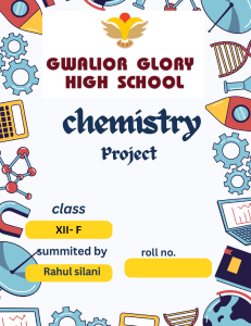 Soap Making: A Chemistry Project for High School Students