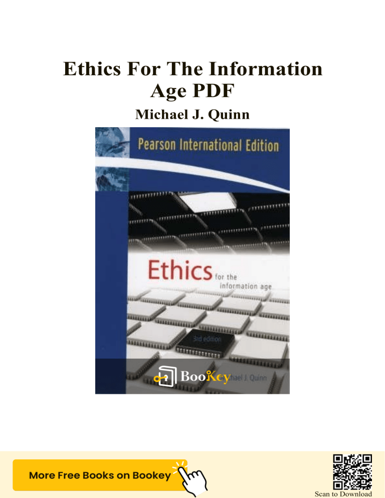 Ethics for the Information Age Textbook