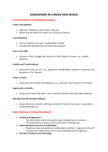 Shakespeare & Brave New World: Comparative Themes & Analysis