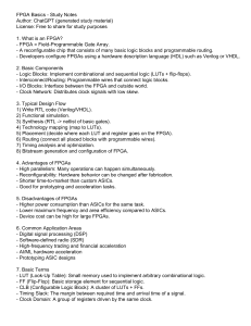 FPGA Basics Study Notes: Field-Programmable Gate Array Introduction