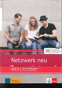 Netzwerk neu A1.1 German Coursebook with Audio & Video | Klett