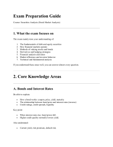Securities Analysis Exam Prep: Stock Market Guide