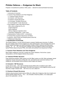 Philidor Defence Endgames for Black: Advanced Chess Study Guide