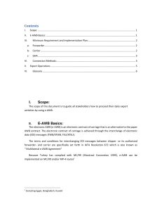 e-AWB Guide: Export Operations & Stakeholder Requirements