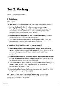 Vortrag halten: Leitfaden & Beispiel f&uuml;r Pr&auml;sentationen auf Deutsch