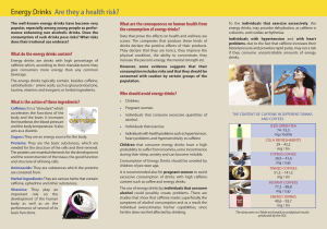 Energy Drinks: Health Risks & Who Should Avoid Them