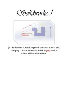 Solidworks Tutorial: Dimensions, Trimming, Mirroring & Sketching