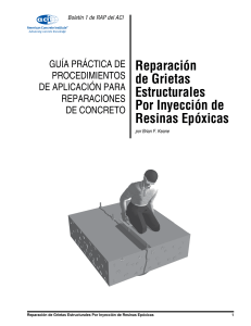 Reparaci&oacute;n de grietas en concreto con inyecci&oacute;n de epoxi: Gu&iacute;a pr&aacute;ctica