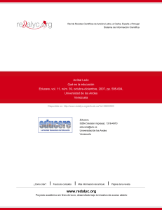 Qu&eacute; es la educaci&oacute;n - An&iacute;bal Le&oacute;n