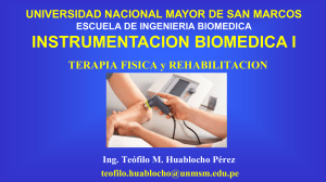Presentaci&oacute;n de Equipos de Terapia F&iacute;sica y Rehabilitaci&oacute;n