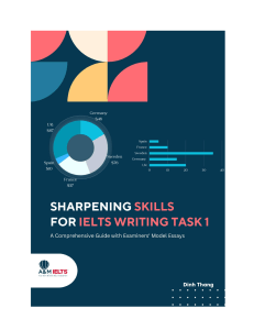 IELTS Writing Task 1 Guide: Sharpening Skills