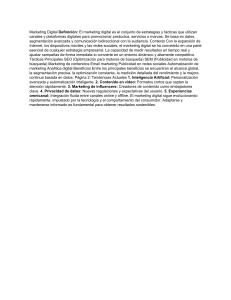 Marketing Digital: Definici&oacute;n y Tendencias