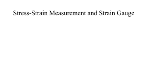 Piezoelectric Transducers: Stress, Strain, Force & Pressure Measurement