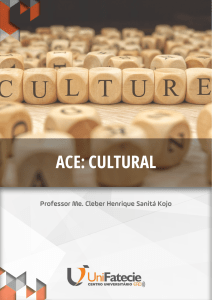 ACE: CULTURAL - Cultura e Sociedade