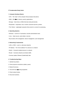 IT Fundamentals Study Guide: Hardware, Networking, Cybersecurity
