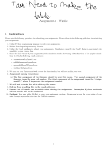 Wizdle Game Assignment 3: Python Programming with Google Drive Integration