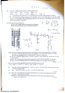 VLSI Design Exam Paper