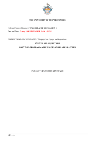 Soil Mechanics Exam: Particle Size, Compaction, Seepage