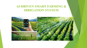 AI-Driven Smart Farming & Irrigation System: IoT & Precision Agriculture