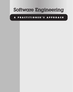 Software Engineering: A Practitioner's Approach Textbook