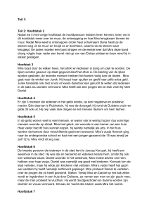 Mira's Verhaal: Hoofdstukoverzicht van het Ghetto en Verzet