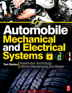 Automobile Mechanical and Electrical Systems Textbook