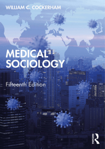 Medical Sociology 15th Edition PDF Textbook