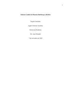 Informe Cambio de Dinast&iacute;a Habsburgo a Borb&oacute;n