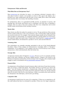 Entrepreneurs&rsquo; Risks and Rewards: Key Risks & Rewards of Starting a Business