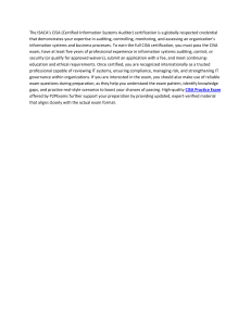 Isaca CISA Exam: Get Excellent Scores