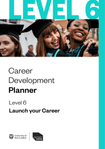 Career Development Planner Level 6