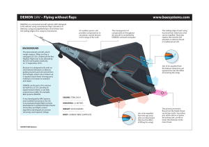 DEMON UAV: Flapless Flight Technology Explained