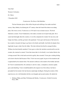 Frankenstein: A Metaphor for the French Revolution | Literary Analysis