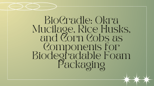 BioCradle: Biodegradable Foam from Okra, Rice Husks, Corn Cobs