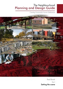 The Neighbourhood Planning and Design Guide: Sustainable Human Settlements