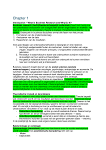 Bedrijfsonderzoek: Introductie, Methoden, Theorie & Praktijk