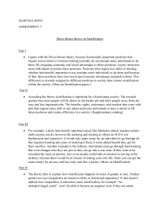 Davis-Moore Theory on Stratification: Analysis & Critique