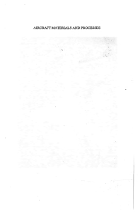 Aircraft Materials and Processes: Engineering Textbook by George F. Titterton