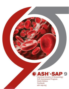 ASH SAP 9th Edition 2025