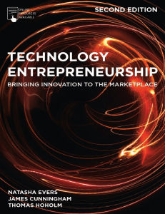 Technology-Entrepreneurship BOOK